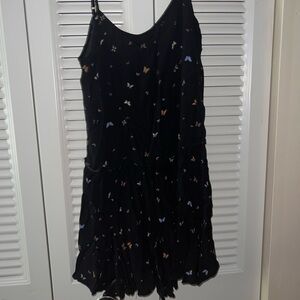 Wild Fable Black Butterfly Dress